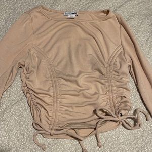Fashion Nova taupe long sleeve